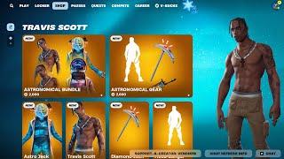 IS TRAVIS SCOTT RETURNING? FORTNITE ITEM SHOP SHOWCASE!