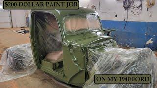 DONE! I finished the $200 paint job on my 1940 FORD PICKUP, Will I make it to MILES OF MAYHEM?!