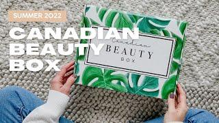 Canadian Beauty Box Unboxing Summer 2022: Beauty Subscription Box