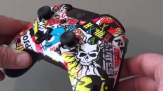 Xbox One controller review: Controller Modz Sticker Bomb