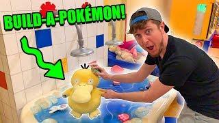 BUILDING THE NEW POKEMON PLUSHIES at BUILD A BEAR WORKSHOP! (Exclusive Cards & Unboxing)