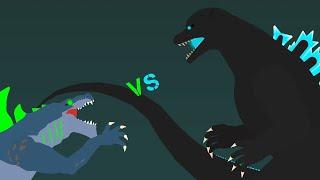 Godzilla 2004 vs Zilla Jr