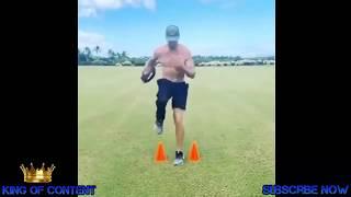 Alex Smith Posts Workout Video On His 36th Birthday, Wearing Brace On His Right Leg AMAZING!