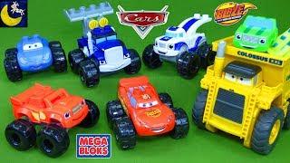 Mega Bloks Blaze and the Monster Machines Disney Cars Lightning McQueen Colossus XXL Fun Wrong Toys