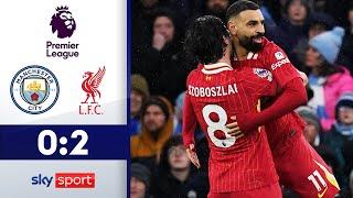 Salah zeigt City im Topspiel die Grenzen auf! | Manchester City - FC Liverpool | Highlights - 24/25