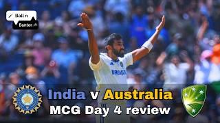 Ind vs Aus, 4th Test Day 4 review: Bumrah’s Magic & Lyon-Boland Frustrate India #indvaus