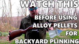 Alloy Pellets for Backyard Plinking? Watch This First