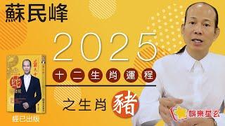 蘇民峰 2025蛇年十二生肖運程之豬生肖 l 屬豬嘅你今年沖太歲...!! 點算好？! 即刻去片聽聽蘇師傅指點迷津啦!