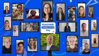 National Teacher Appreciation Day ‍‍ Thank you Teachers!