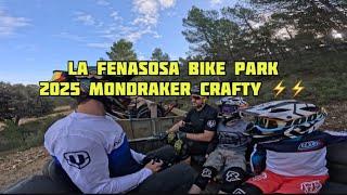 La Fenasosa bike park riding the new 2025 Mondraker Crafty ebike ️️