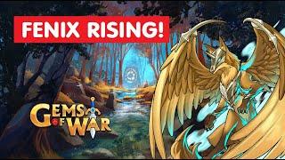 Gems of War Hunting Fenix! Is The New Mythic Good Bad or AWESOME!?