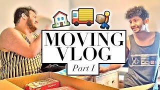 MOVING VLOG pt. 1!   - Packing up our COVID apartment! - Kyian By Design