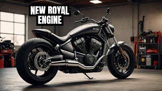 IS ROYAL ENFIELD BUILDING A Shotgun Straight-twin Engine Bike?