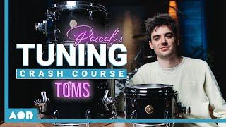 TUNING TOMS - Everything you need to know for an AWESOME Tom sound | Drum Lesson