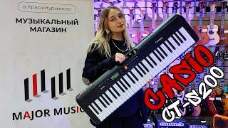 Синтезатор Casio CT-S200BK | обзор от MAJOR MUSIC