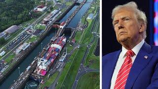 Trump suggests U.S. should take back the Panama Canal, and also buy Greenland