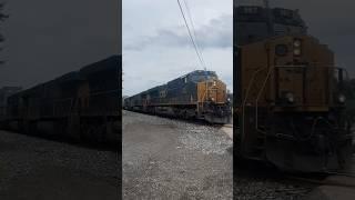 CSX I136-04 Intermodal Double Stack Train from Lodi, Ohio 7/5/2024 #csx #train #railroad #shorts #ns