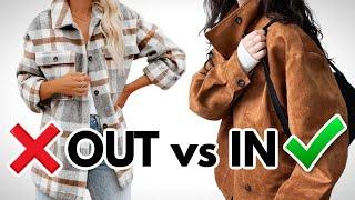 12 Fall Styles “Not Cool Anymore” …Wear THIS Instead!