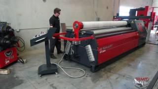 RMT R-SMART 10-866 Hydraulic 4 Rolls Bending Machine | RMT Plate Roll | www.PLATEROLL.com