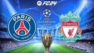 FC 24 | PSG vs Liverpool - UEFA Champions League - PS5™ Full Match & Gameplay