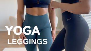 NIKE ZENVY LEGGINGS  REVIEW *Yoga leggings*  + SQUAT PROOF?! @nike | SHAPED BY SHAELA