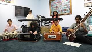 Jyoti Kalash - Keyboard, Harmonium, and Sitar Instrumental by Indian Music Academy Students