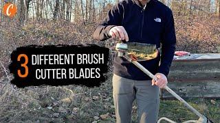 3 Brush Cutter Blades You Can Run on Your Stihl Straight Shaft Trimmer!