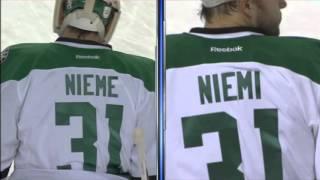 Antti Niemi Name Misspelled on Jersey