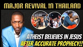 Breaking‼️Watch As Prophet Uebert Angel Prophetically Shocks Atheists In Thailand…