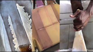 Satisfying compilation - cleaning of car seats - no music