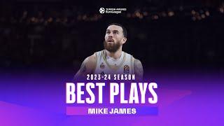 MVP UNBELIEVABLE Skills and DOMINANCE | Mike JAMES I EuroLeague HIGHLIGHTS 2023-24