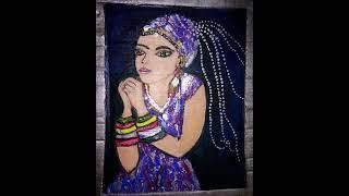 Acrylics painting #shorts #jnv #drawing #acrylics