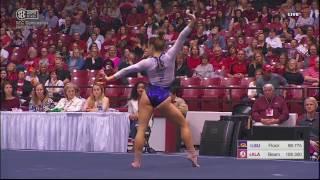 Sydney Ewing (LSU) 2017 Floor vs Alabama 9.85