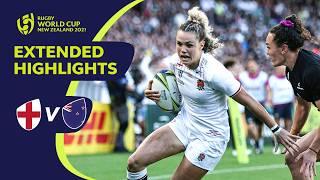 Edge of your seat thriller | New Zealand v England | Highlights | Rugby World Cup 2021