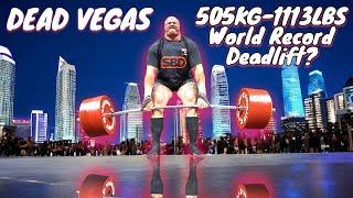 The Night we knew 505KG DEADLIFT WR will HAPPEN...