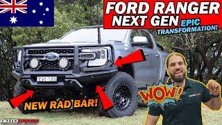 Is This The Best 4x4 Bull Bar in AUSTRALIA? | Ford Ranger Next Gen Epic MODS with NEW RAD BAR!