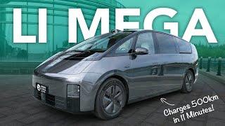 Li MEGA Driven - The Maddest Chinese Car This Year