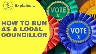 How to run as a local Councillor