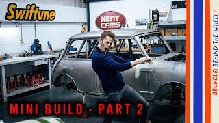 Building a Classic Mini Cooper mk1 with Swiftune | DAY 2 Post Paint Work.