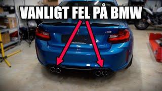 Avgassystemet är trasigt på min BMW M2 - Rasslar som bara den!