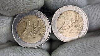 2 euro coins, Rare find! Germany  2004 F - G. Super Rare euro coins. 250.000 only!