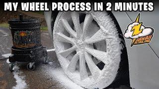 WASH WHEELS LIKE A PRO. How to clean wheels FAST & EASY