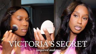 VICTORIA'S SECRET ANGEL INSPIRED MAKEUP FOR BROWN SKIN | NATASHA S.