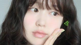 (eng/jpn)초여름 뽀송 맑음 꾸안꾸 메이크업 . . ️ + vlog 쪼금ㅣEarly summer pure makeup