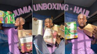 UNBOXING PACKAGES FROM JUMIA + GIVEAWAY I WON|FAROUK B.I