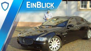 Maserati Quattroporte V (2006) - GÜNSTIGSTER Einstieg in die italienische Luxuswelt?