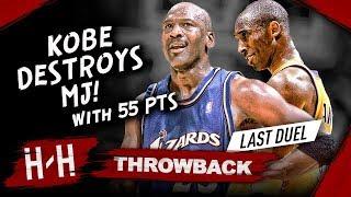 The Night Michael Jordan PASSED THE TORCH To Kobe Bryant in LAST Duel Highlights (2003.03.28)