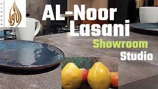 AL-Noor Lasani Design Studio | MDF Showroom 2023 | Kitchen | Bookshelf