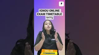 IGNOU ONLINE EXAM TIMETABLE വന്നു #ignouonlineclasses #ignou #ignouexam #ignouinformation