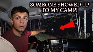 Someone Followed Me While VAN CAMPING In Haunted Forest! The Most Scared Ive Ever Been While Camping